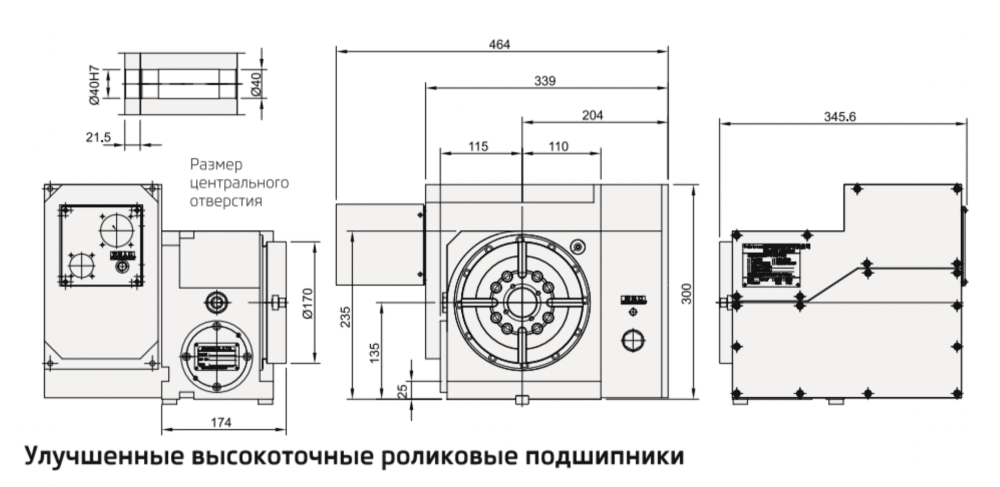 Detron GV-170SB ø170 мм